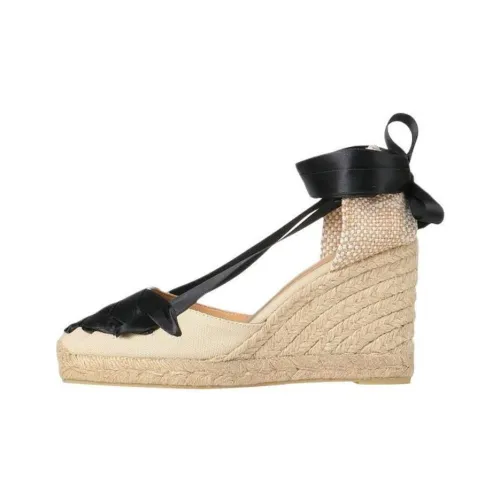 Castañer Wedge Heel High Heels Women's Black