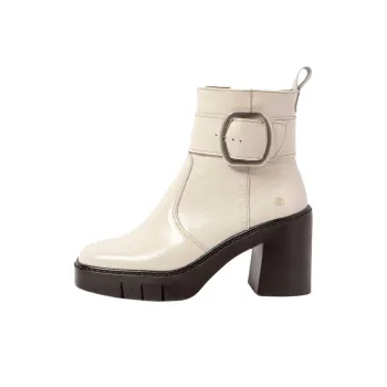 Art Ankle Boots 9cm Women's Beige