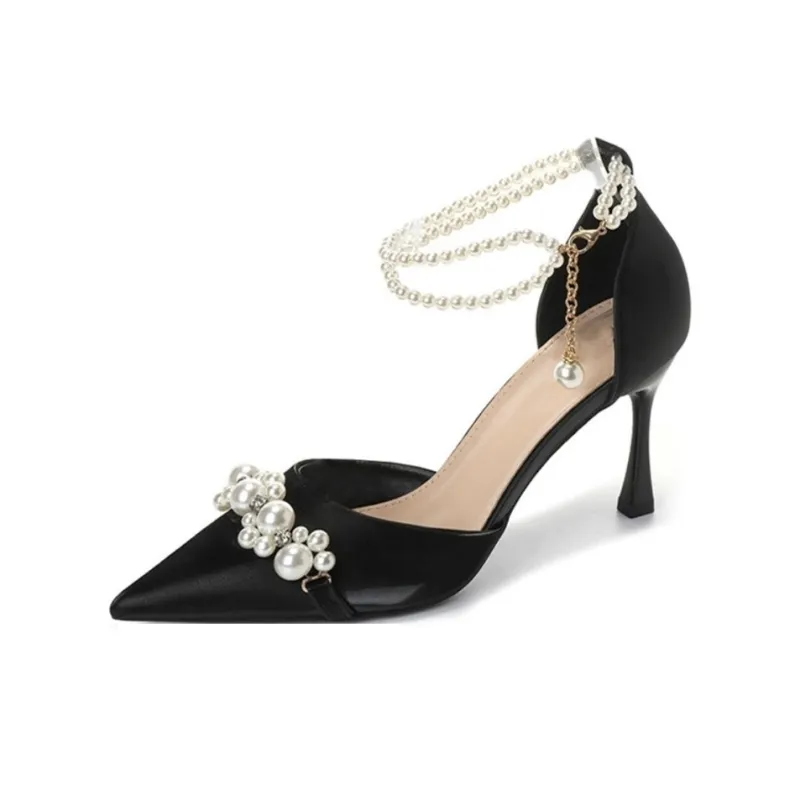 HKCP Slim Heel High Heels 6.5cm Women's-4