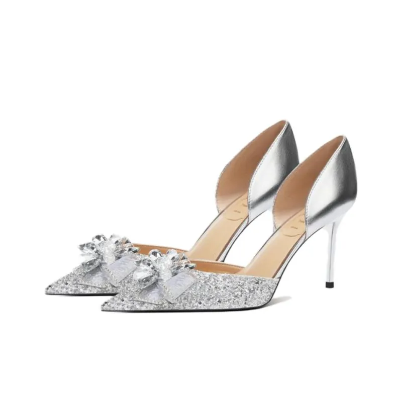 Zubumei Slim Heel High Heels Women's-1