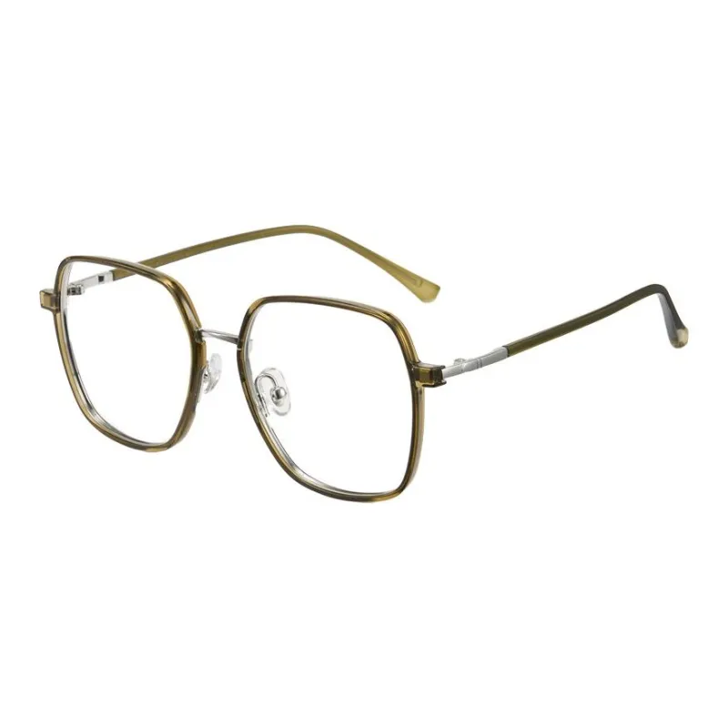 CYXUS TR/Memory Plastic METAL Square Sunglasses Unisex-8