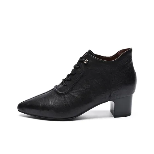 ZHR Ankle Boots Women's Black/Brown