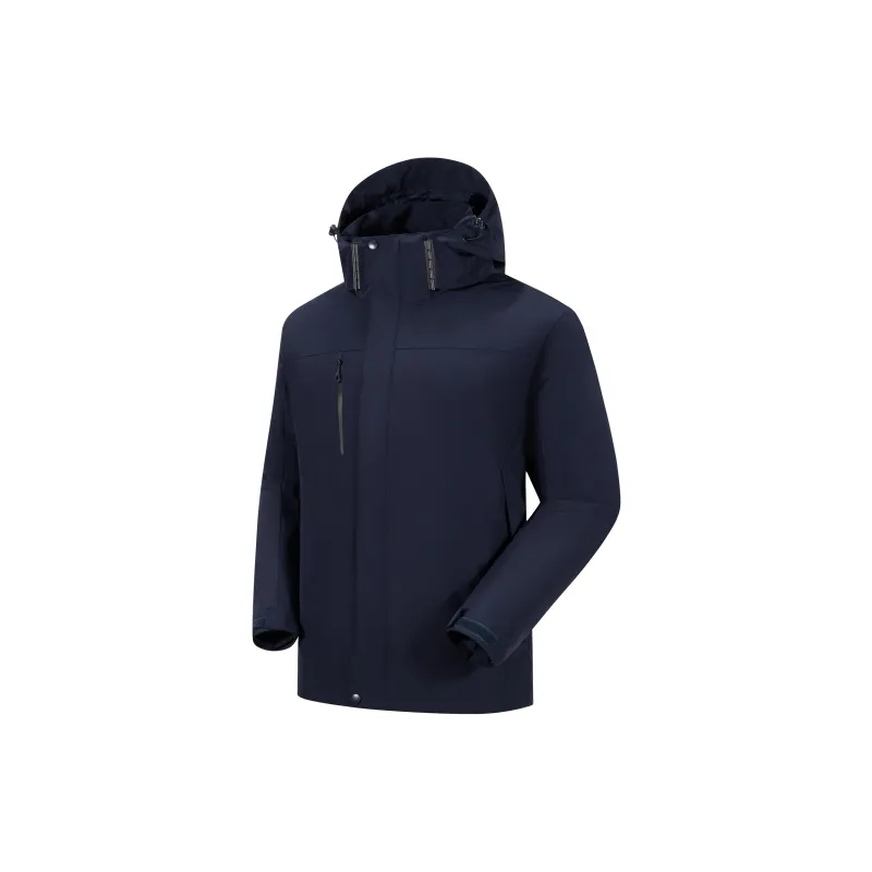 Yalu Diagonal Zipper Thermal, Abrasion Resistant, Breathable, Waterproof, Windproof Windbreaker Jacket Unisex-8