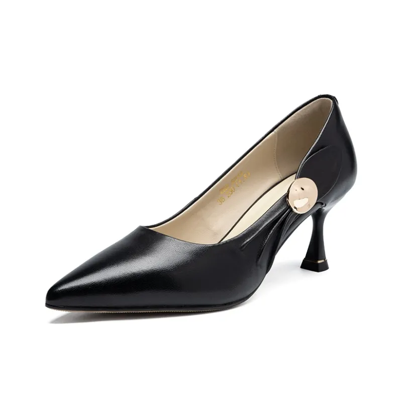 ZHR Slim Heel High Heels 6.5cm Women's-8