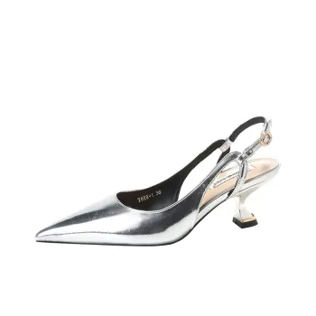 HKCP High Heels Women's Silver/Gold/Black