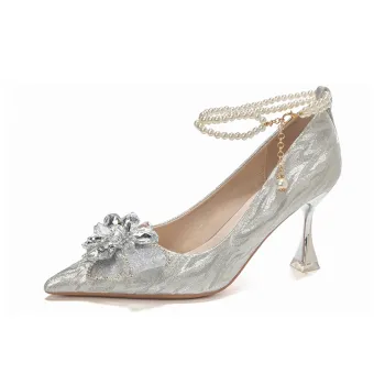 TADSW Slim Heel High Heels 7.5cm Women's