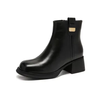 Satchi Ankle Boots Women's Black/Brown