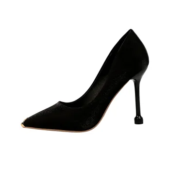QITUMAUL Slim Heel High Heels 10.5cm Women's