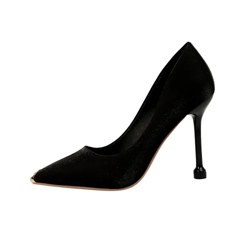 QITUMAUL Slim Heel High Heels 10.5cm Women's