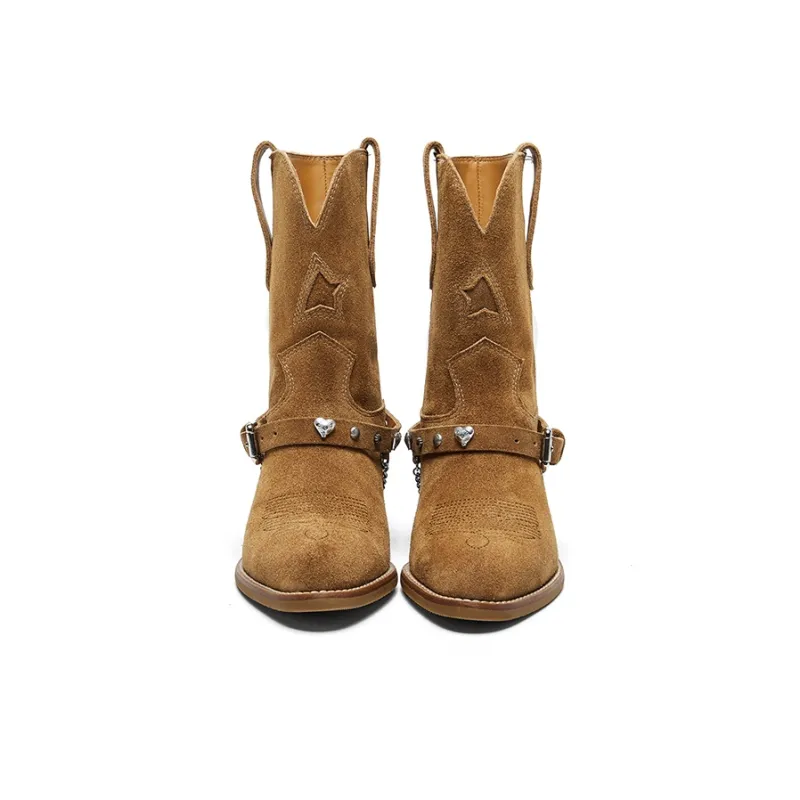 CHERYKALLY Ankle Boots 4.5cm Women's-10