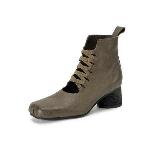 XIAOAJUE Ankle Boots 5.5cm Women's