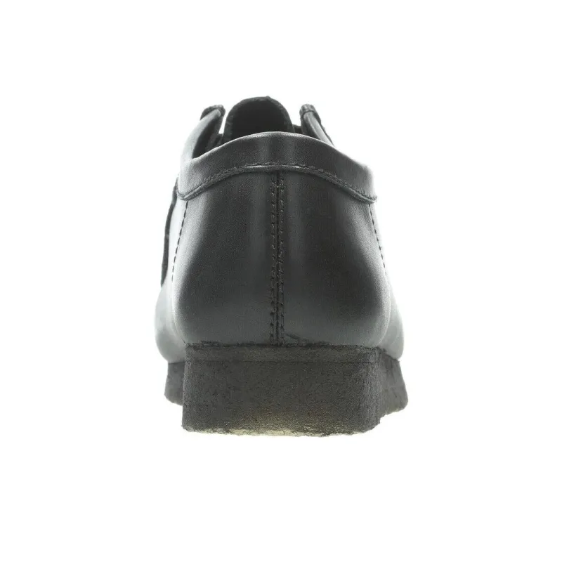 Clarks Originals Wallabee Boot Triple Black Leather-3