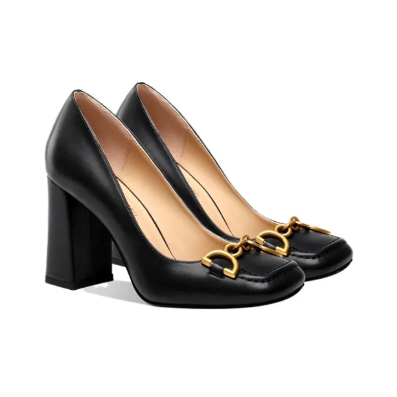 Princess & Isabel Chunky Heel High Heels 8.5cm Women's-1