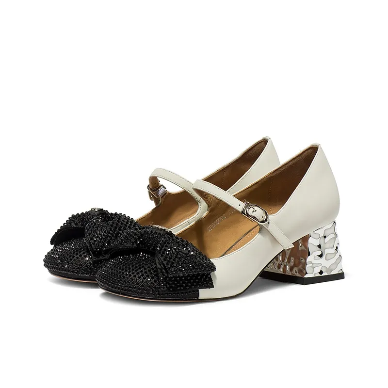 Coup De Foudre Chunky Heel High Heels 5cm Women's-7
