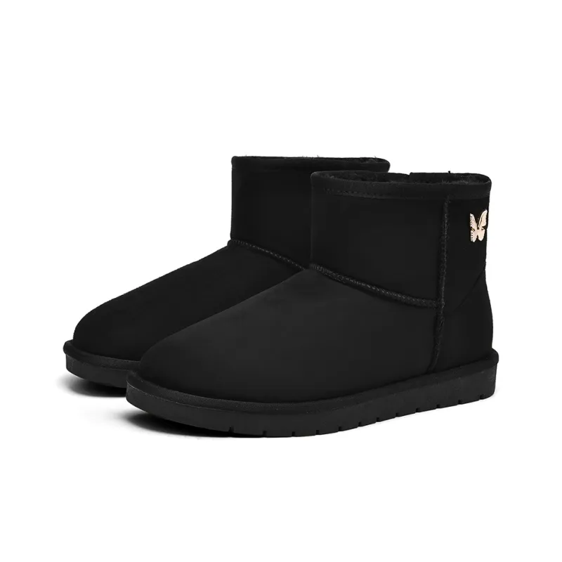 HLA Snow Boots Women's Black/Gray/Camel-1