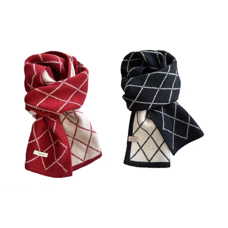 JKEM Knit Scarves Unisex-15