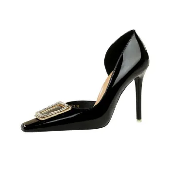 BIGTREE High Heels Women's Black, Nude, Burgundy