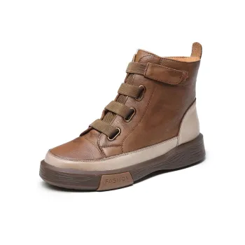 Devanro Ankle Boots Women's Khaki