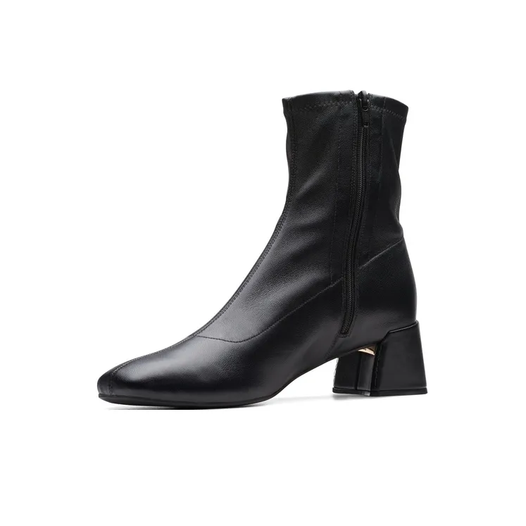 Clarks Nia Series Ankle Boots Women's Black-1