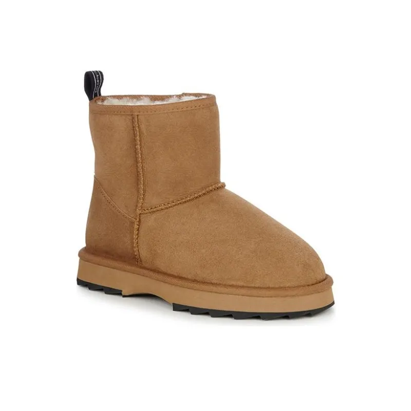 EMU Australia Short Snow Boots Women's Autumn Chestnut-2