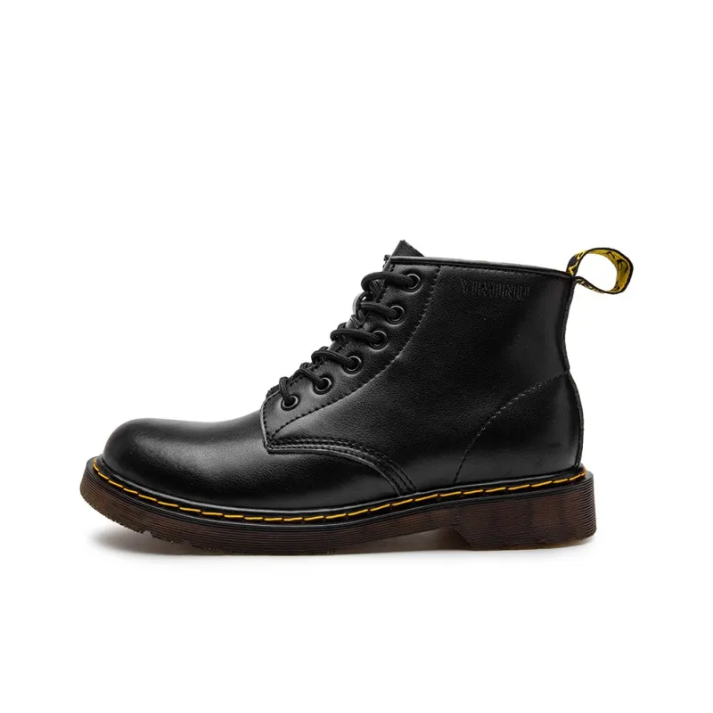 Eminu Martin Boots Unisex Brown/Burgundy-0