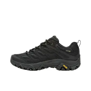 MERRELL MOAB 3 Slip Resistant, Abrasion Resistant, Waterproof Low Top Hiking Shoes Women's Black