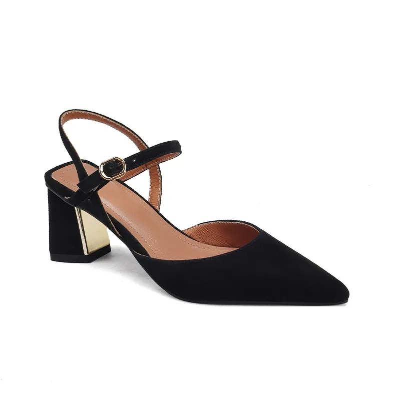 Naiyee Block Heel High Heels 6cm Women's-1