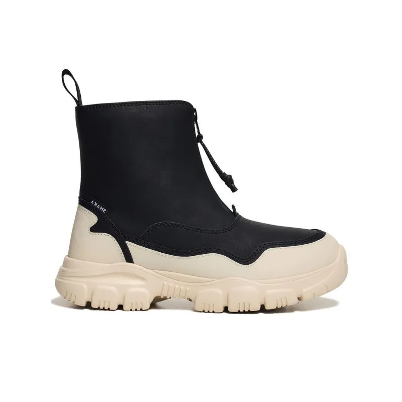 SHAKA TREK ZIP BOOTIE AT Ankle Boots Unisex Linen Black-1