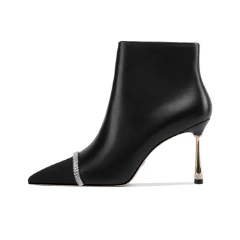 Shesrim Ankle Boots 8.5cm Women's Black
