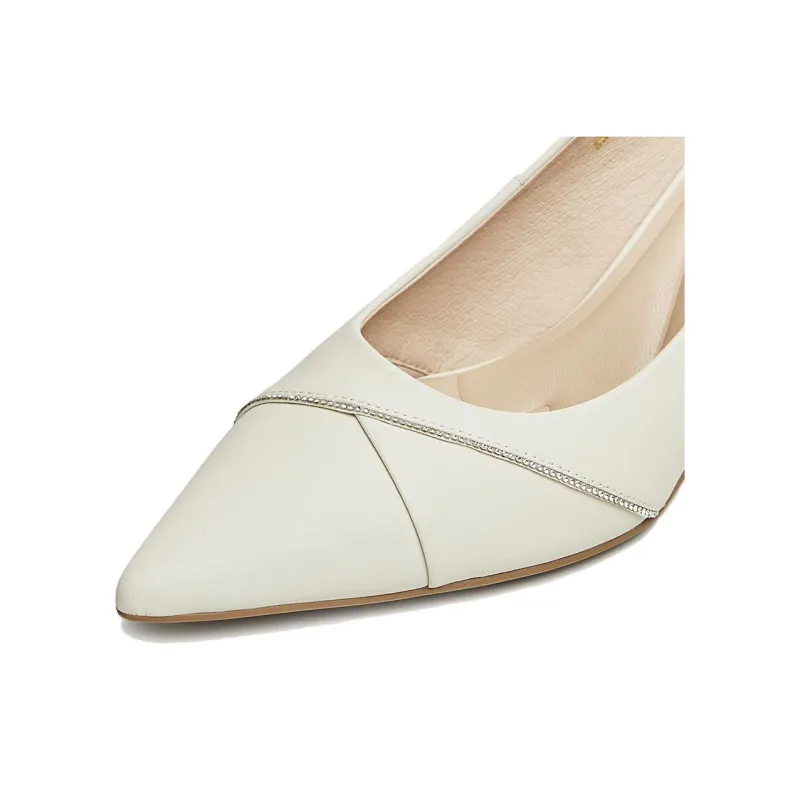 TATA High Heels Women's Solid Color-3