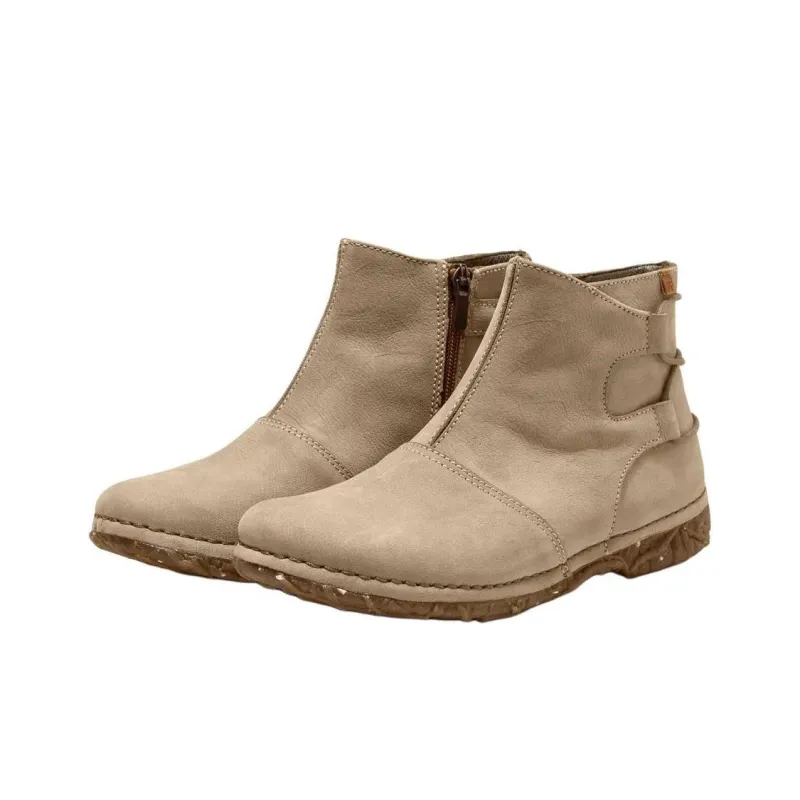 El Naturalista ANGKOR Ankle Boots 2cm Women's Brown-1