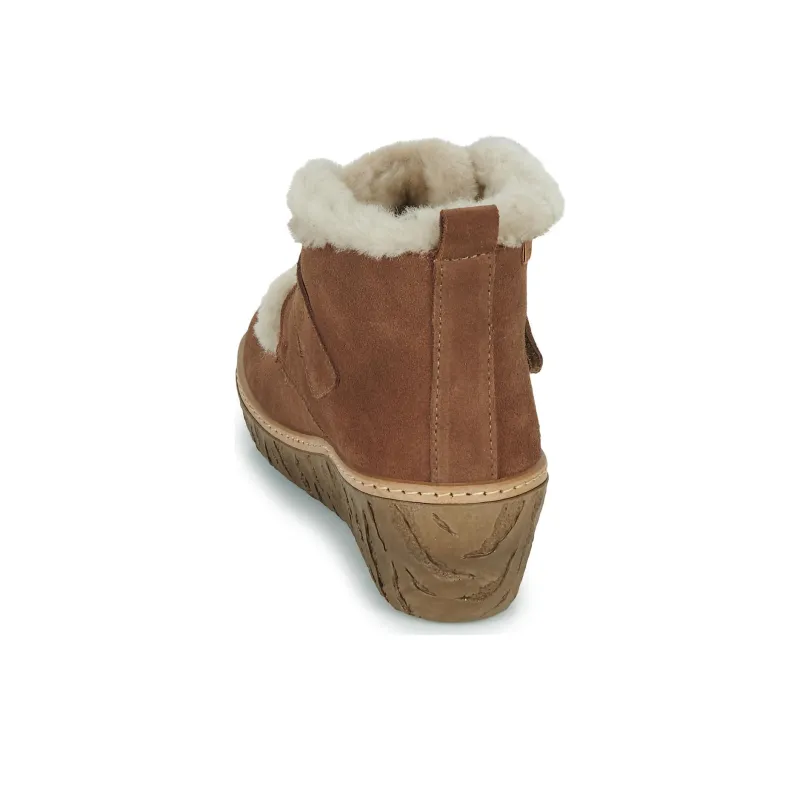 El Naturalista Ankle Boots 5cm Women's Brown-3