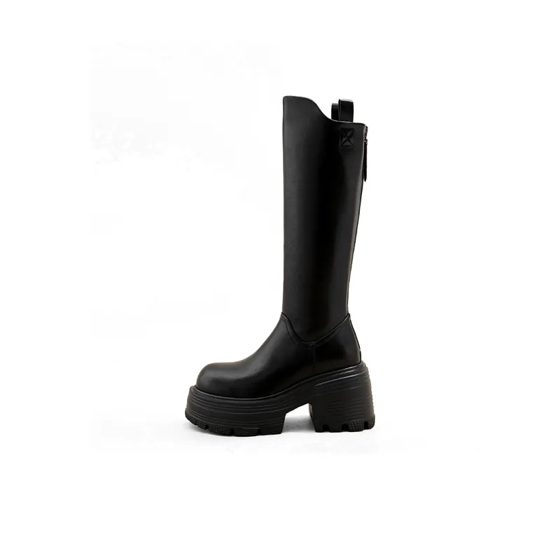 A Poinsettia Princess Knee high Boots Women's-16