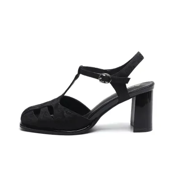 FIRS Chunky Heel High Heels 6.5cm Women's