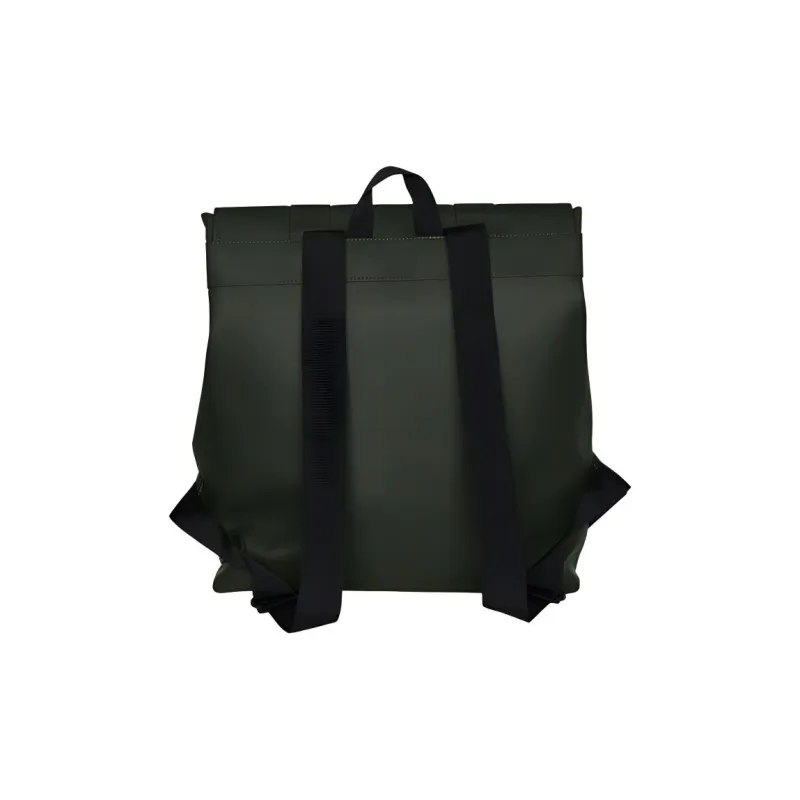 Rains PU Backpack Regular Unisex Green-1