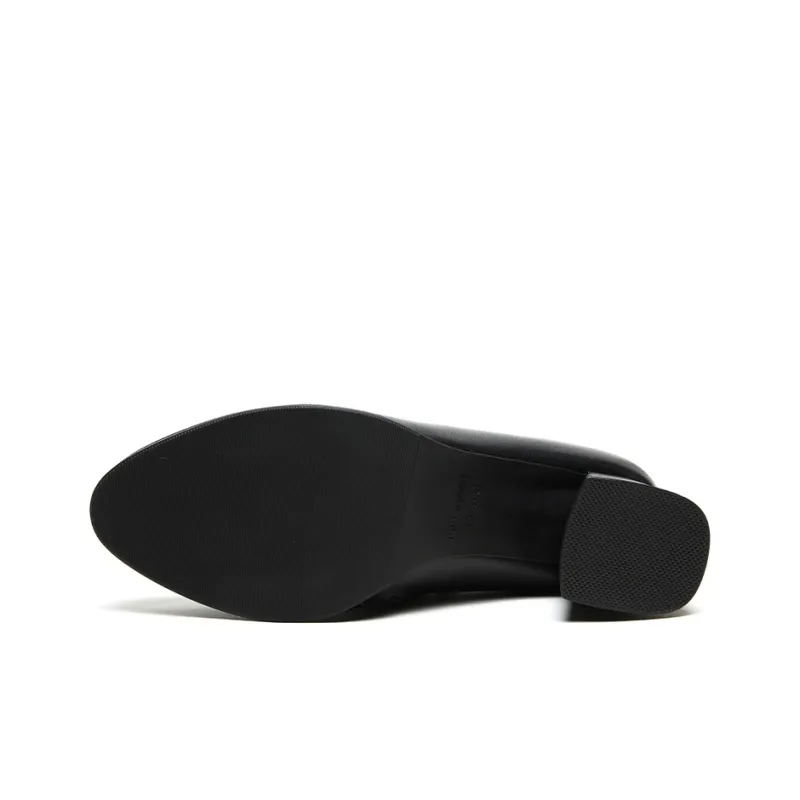 Mulinsen Chunky Heel High Heels 6.0cm Women's-4