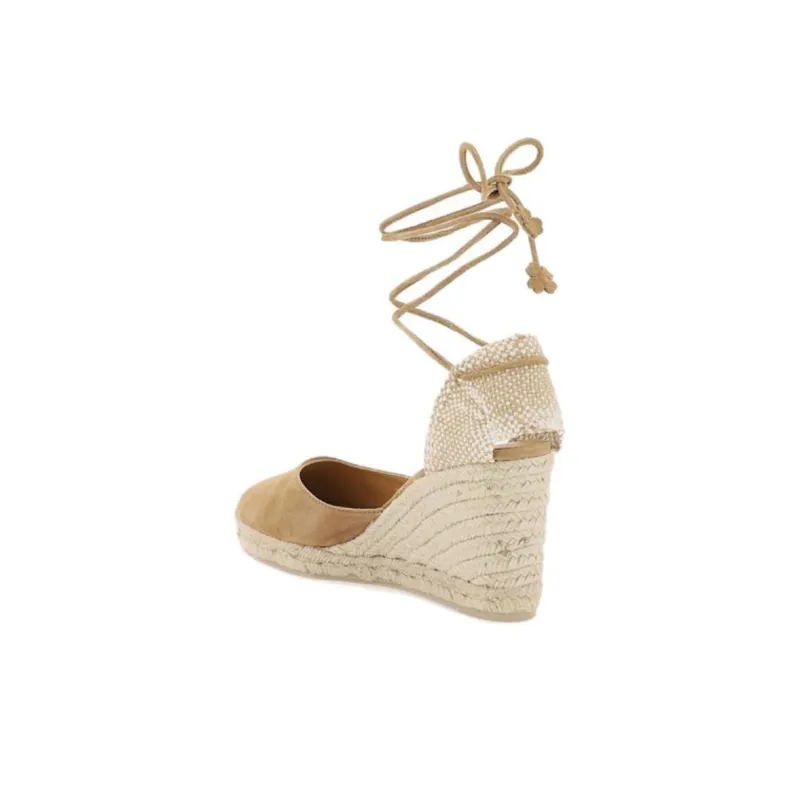 Castañer 95mm Carina Suede Espadrilles Women's-3