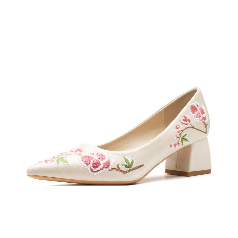 YAFEI XUANYU Chunky Heel High Heels 5cm Women's-0