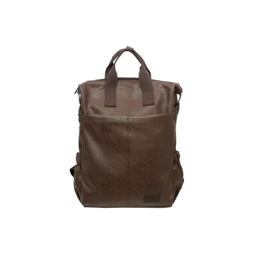 SUN ERATH&U PU Backpack Regular Men's Black/Brown
