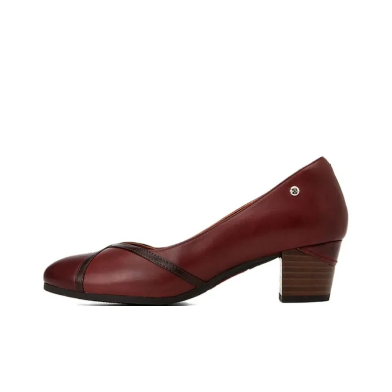 PIKOLINOS High Heels Women's Grape Purple Red/Black-0
