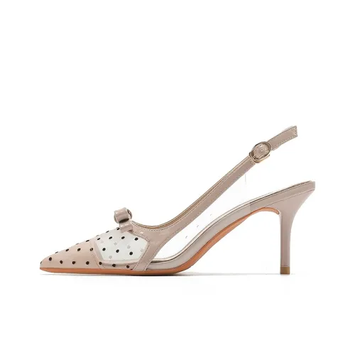 Zubumei Slim Heel High Heels 7cm Women's
