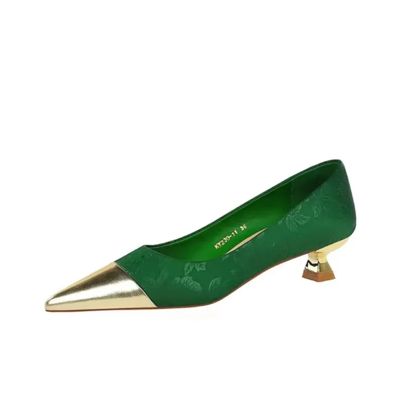 QITUMAUL Slim Heel High Heels Women's-6