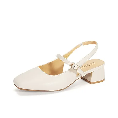 LESELE Chunky Heel High Heels 4.5cm Women's-2