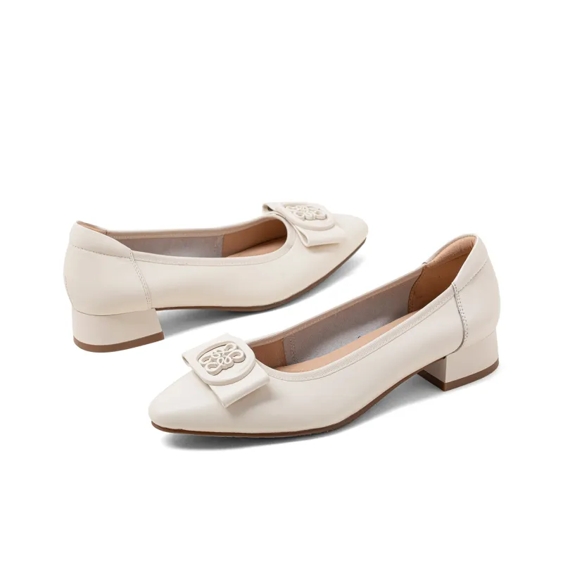 COMELY Chunky Heel High Heels 3cm Women's-2