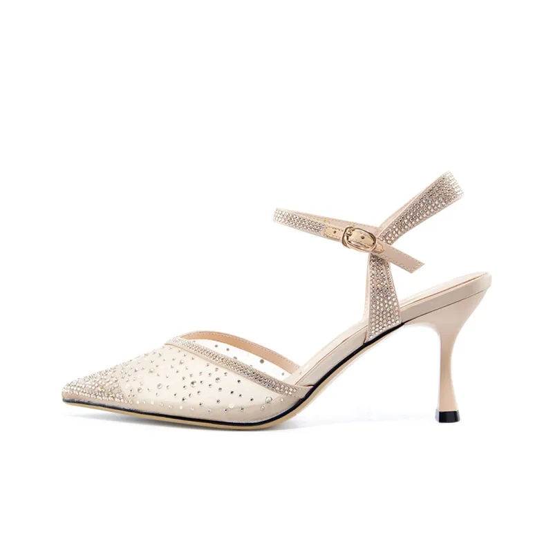 HARSON Slim Heel High Heels 7.4cm Women's-3
