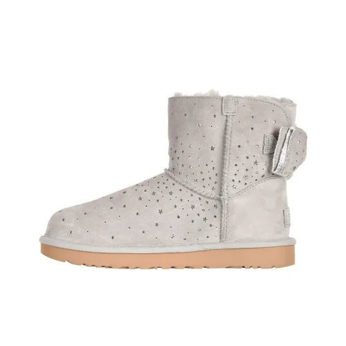UGG Classic Mini Stargirl Bow Port 'Grey' Women's