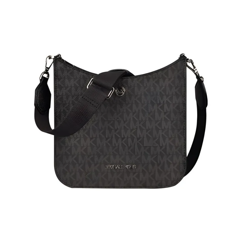 MICHAEL KORS Artificial Leather Messenger Bag Shoulder Bag Crossbody Bag Small Size Women's Black-0