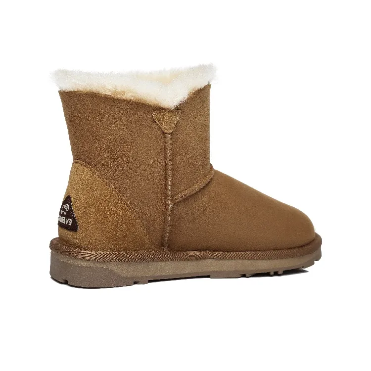 EVERAU Snow Boots Women's Chestnut-1