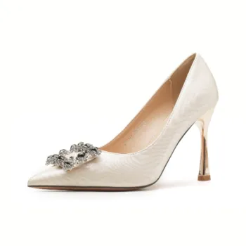 HKCP Slim Heel High Heels 9.5cm Women's