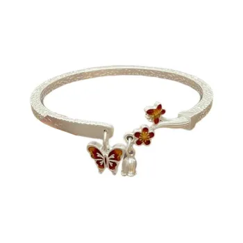 U state 999 Fine Silver Sterling Silver Bracelets Women's